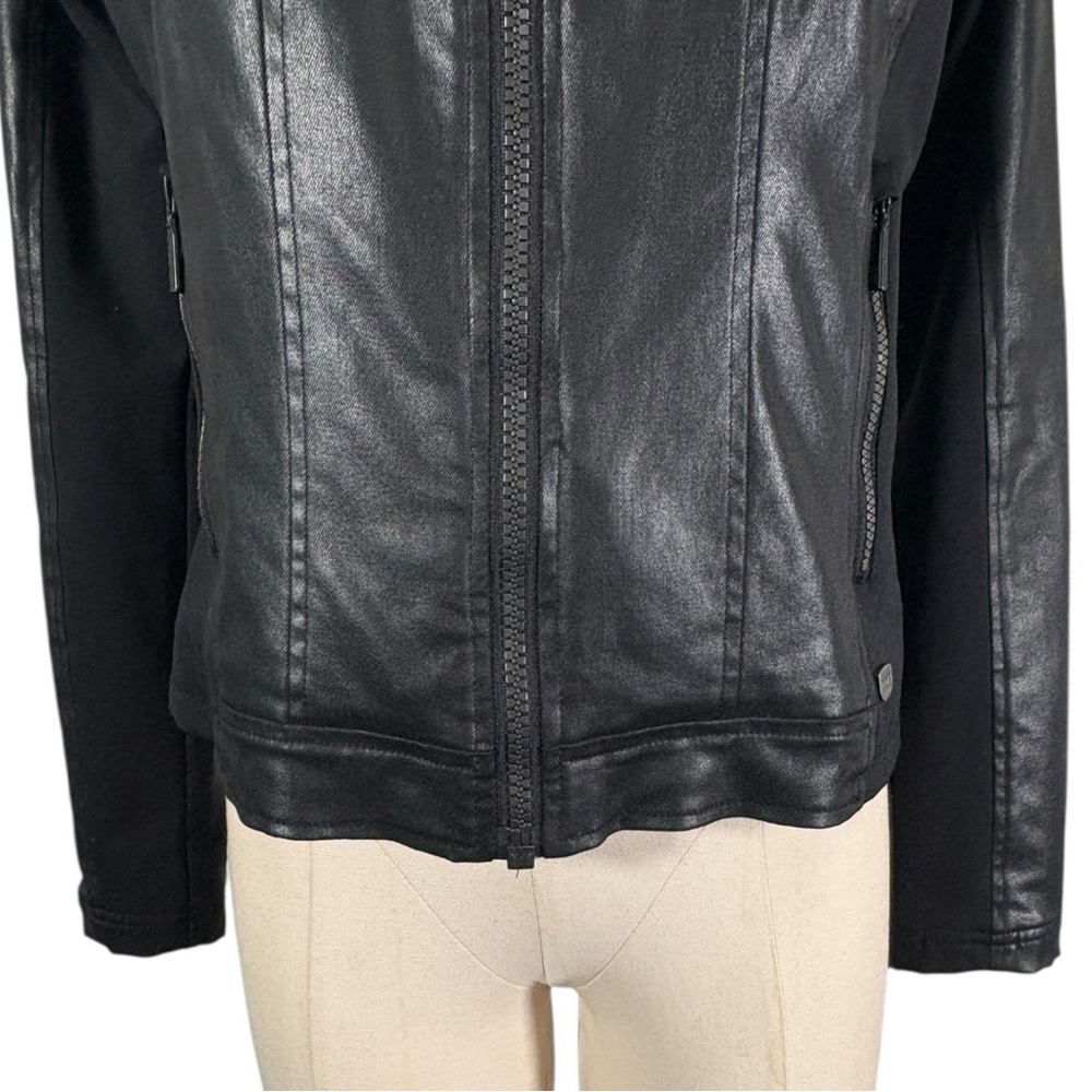 Harley Davidson Leather Moto Biker Jacket Size Medium - Picture 6 of 11